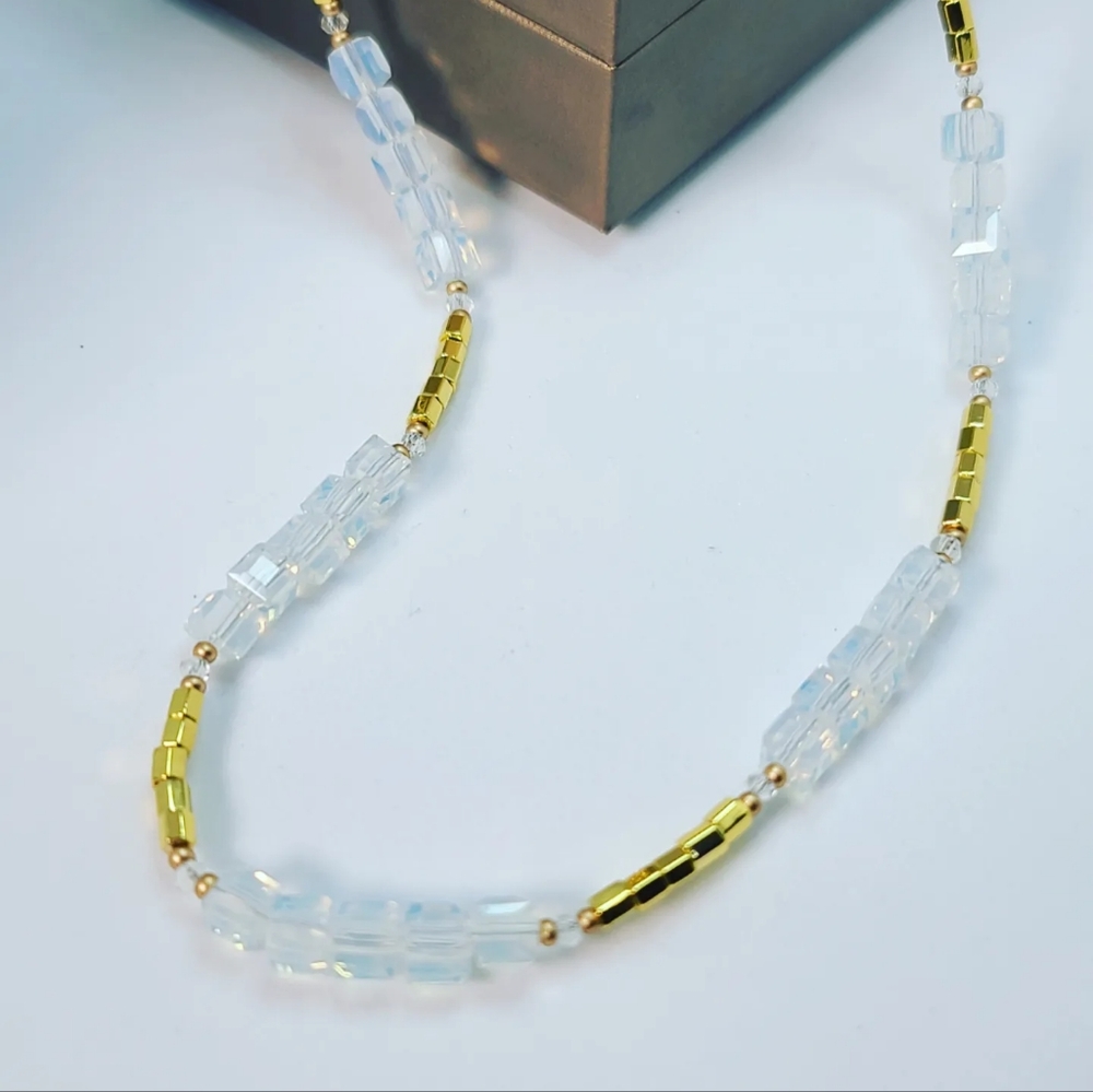 Golden Hematite necklace